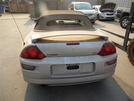 2002 MITSUBISHI ECLIPSE SPYDER GS SILVER 2.4 AT 203984